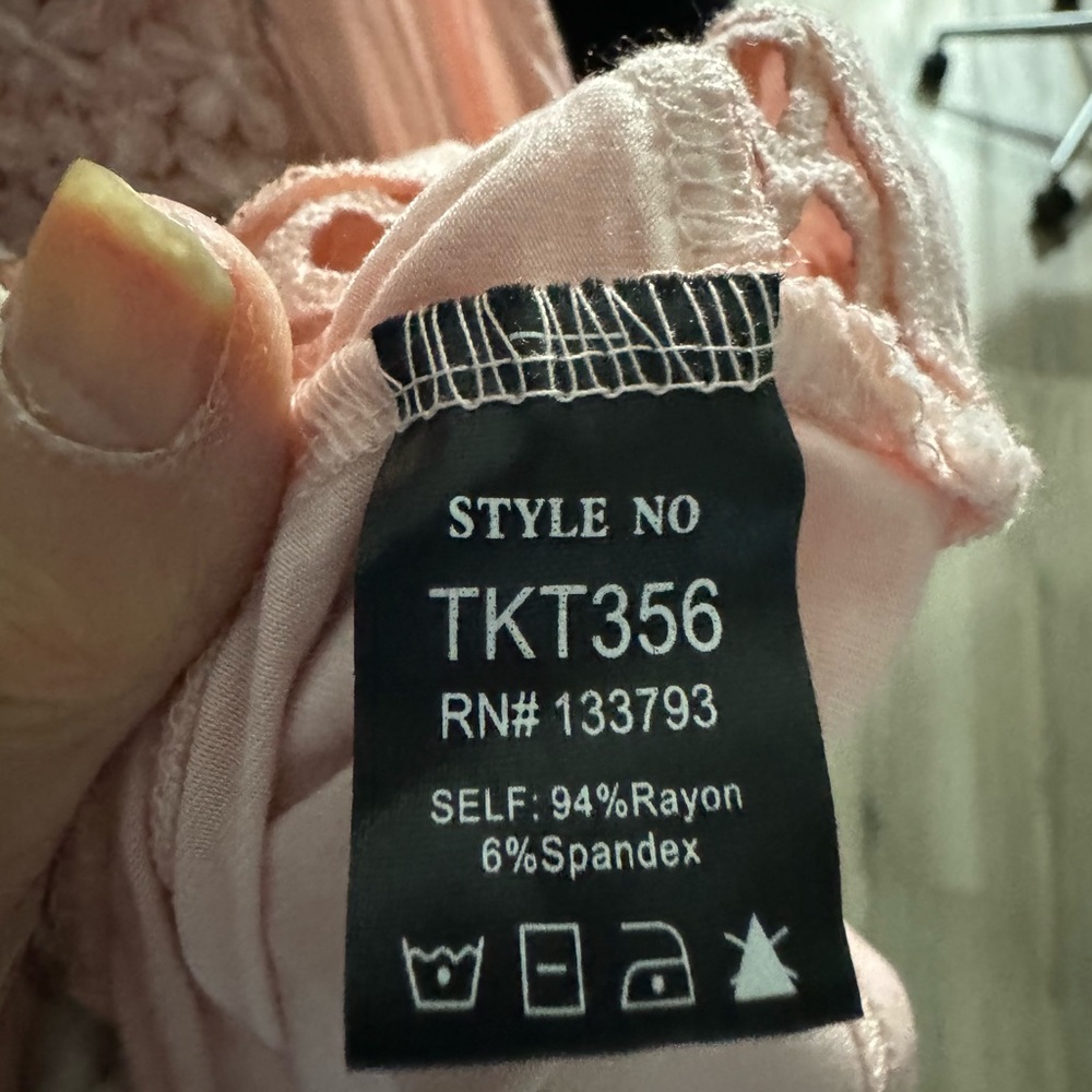 POL Pink/Blush Sleeveless Top - Picture 5 of 5